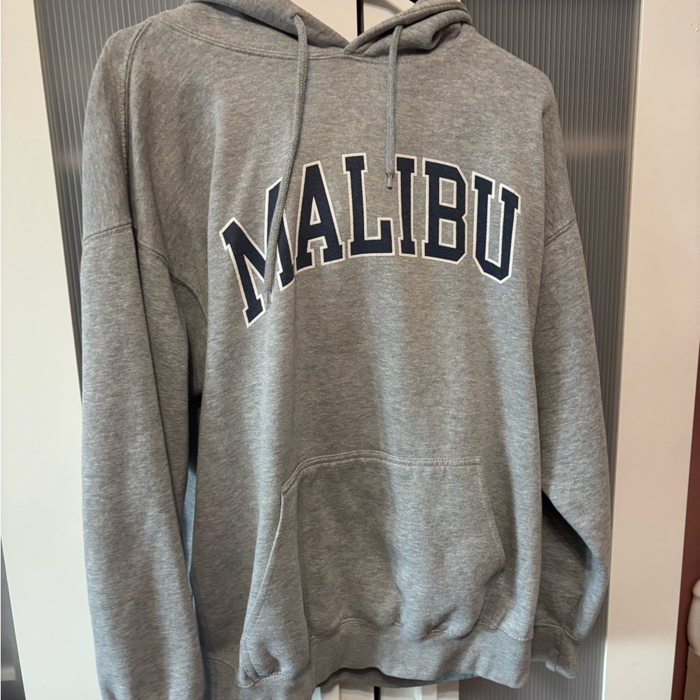 John galt/brandy Gray Malibu Hoodie